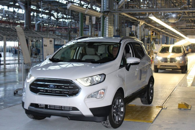 В татарстане стартовало производство обновленного ford ecosport