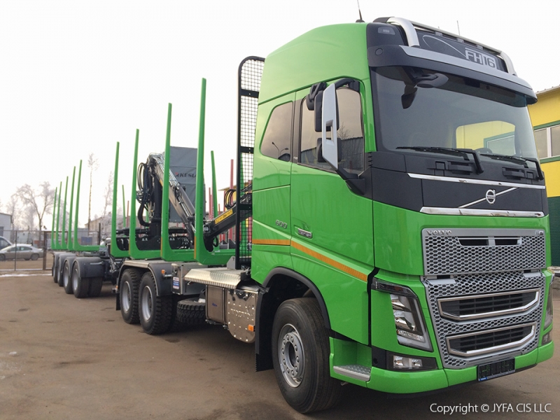 Volvo fh 6×4 (лесовоз) характеристики и цены, фотографии и обзор