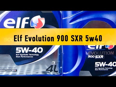Все об автомасле марки elf evolution 900 sxr 5w-40: фото- и видеообзор
