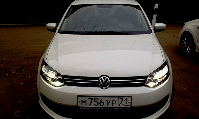 Выбор и замена ламп ближнего света и другой оптики на volkswagen polo sedan, варианты тюнинга