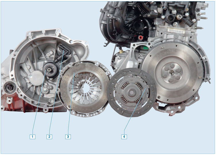 Замена диска сцепления форд фокус 2