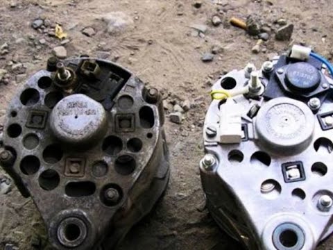 Замена генератора ваз 2106 на ваз 2107
