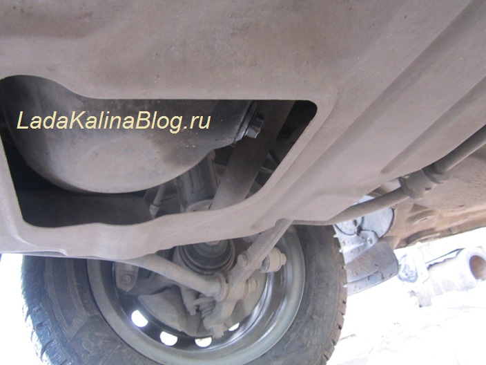 Замена масла в двигателе лада калина