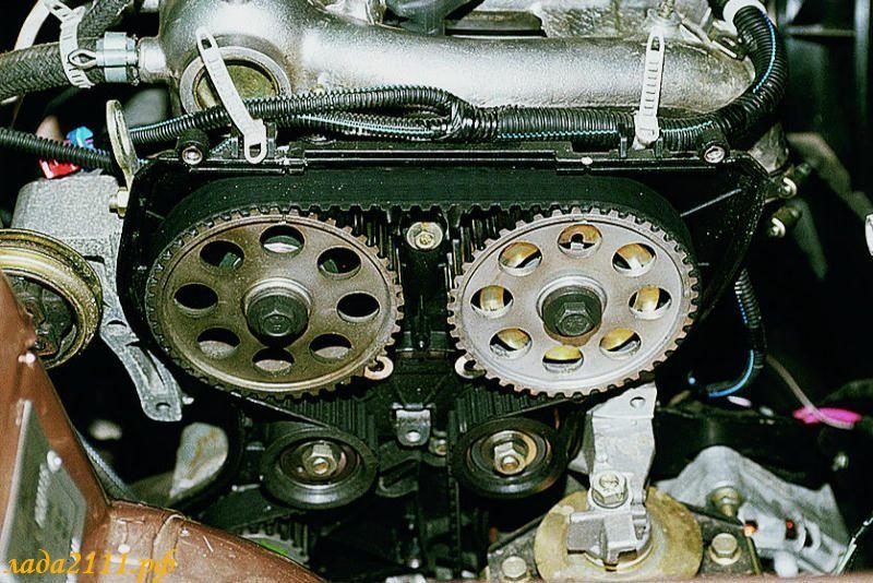 Замена ремня грм ваз 2114 16 клапанная