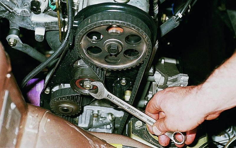 Замена ремня грм ваз 2114 16 клапанная