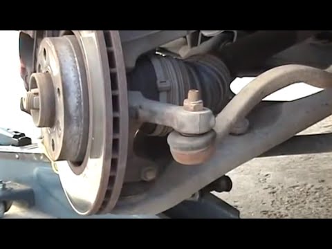 Замена рулевой тяги и наконечника renault logan