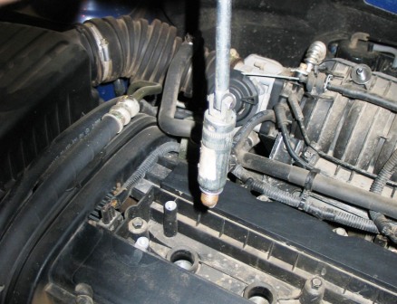 Замена свечей зажигания chevrolet lacetti