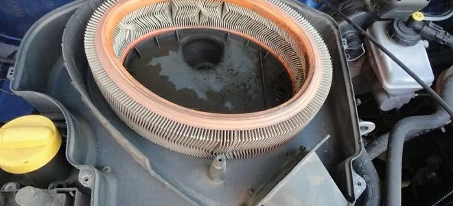 Замена воздушного фильтра рено логан 1.4