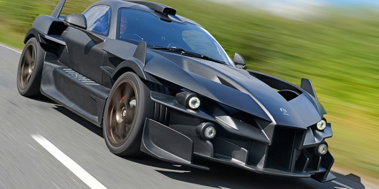 Ariel показала 1200-сильный гиперкар с газотурбинным двигателем