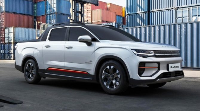Geely раскрыла подробности об электрическом пикапе Radar RD6