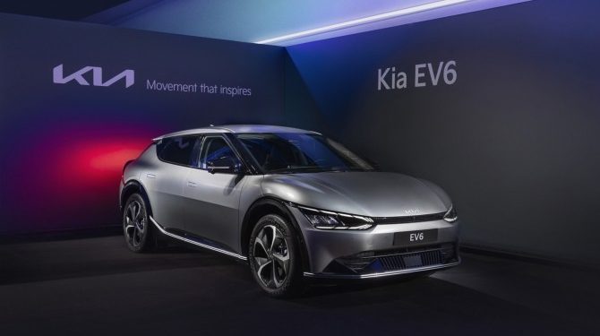 Kia сертифицировала в России электрокроссовер EV6