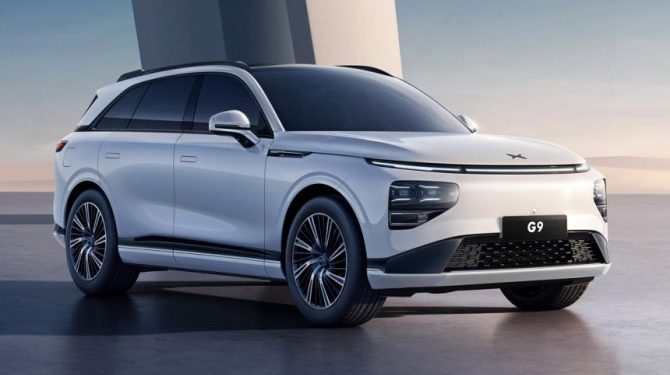 Китайская XPeng представила флагманский кроссовер G9