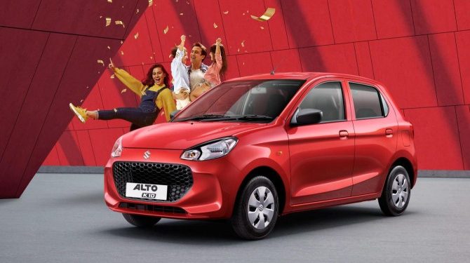 Maruti Suzuki обновила свой бестселлер Alto