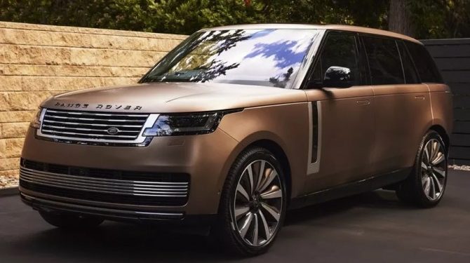 Новый Range Rover получил лимитированное исполнение SV Carmel Edition