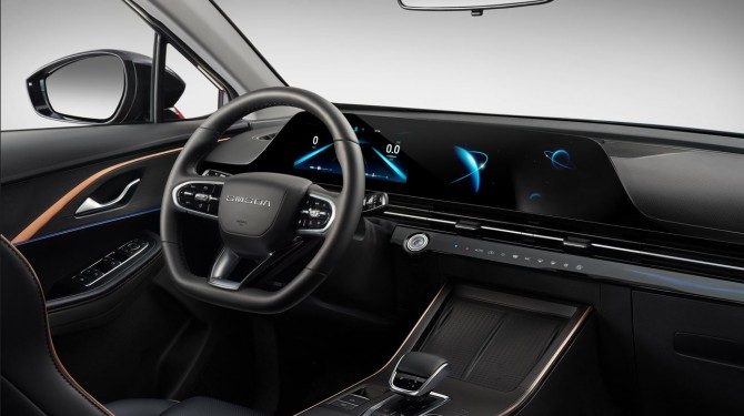 Представлен интерьер кроссовера OMODA С5 для России