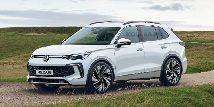 Появились первые изображения нового Volkswagen Tiguan