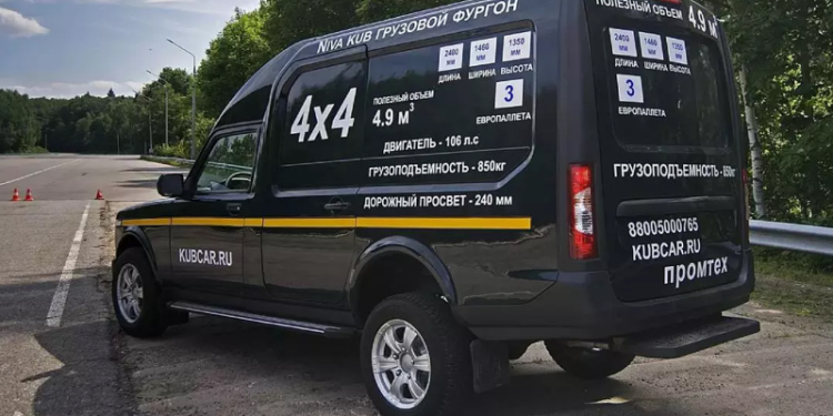 Lada Niva превратят в большой фургон