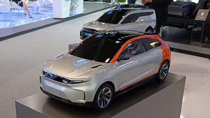 «Алмаз-Антей» представил электрические купе-кроссовер и фургон