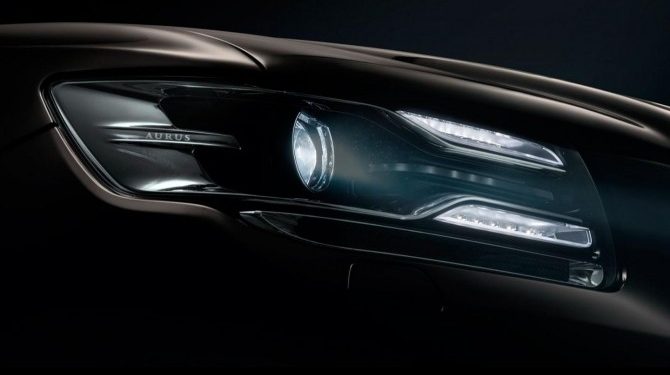 Aurus опубликовал тизеры внедорожника Komendant