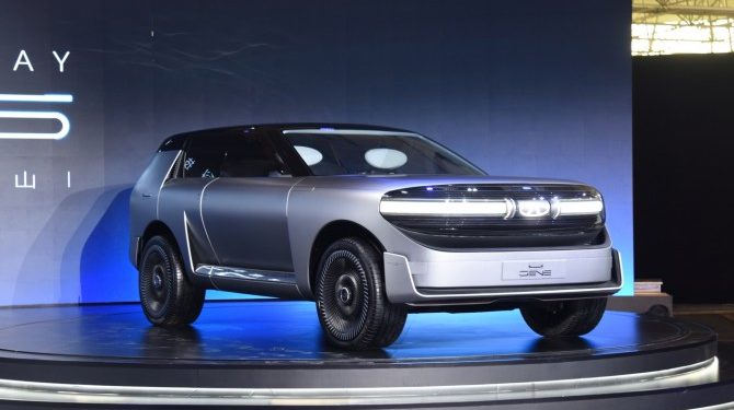 Chery представила концептуальный кроссовер GENE