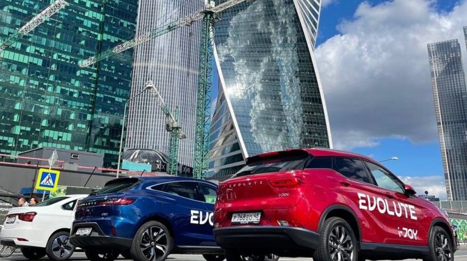 Evolute представил в Москве три новых электромобиля