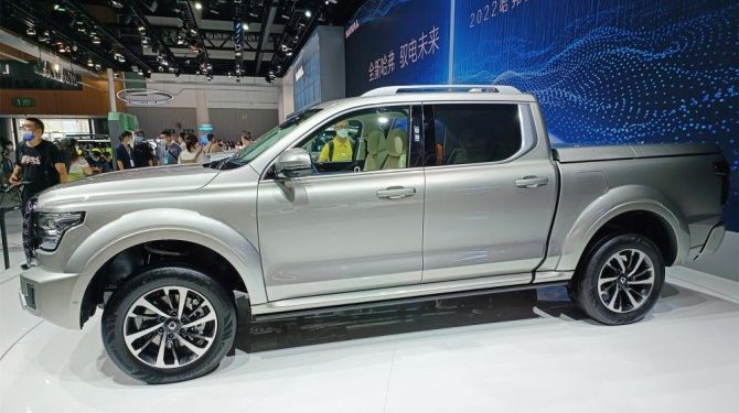 Great Wall представил пикап на базе Tank 500