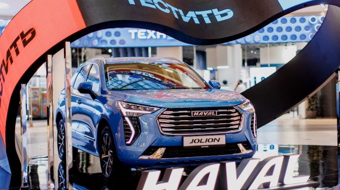 Haval Jolion в августе 2022 года стал лидером рынка в сегменте SUV
