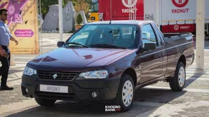 Iran Khodro представил обновленный пикап Arisun