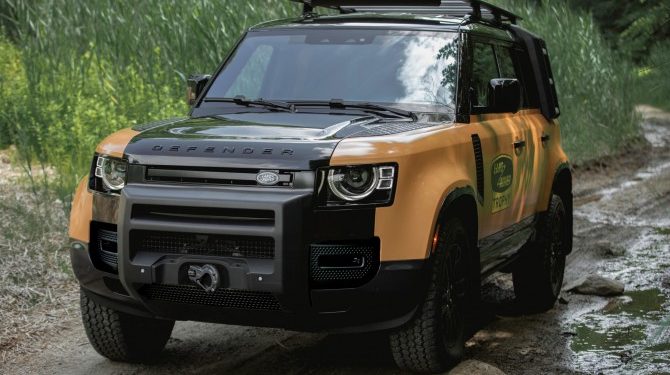 Новый Land Rover Defender получил версию Trophy