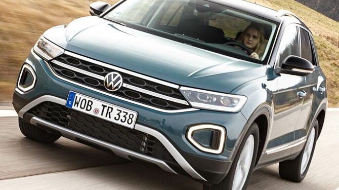 Volkswagen T-Roc в июле 2022 года впервые стал бестселлером в Европе