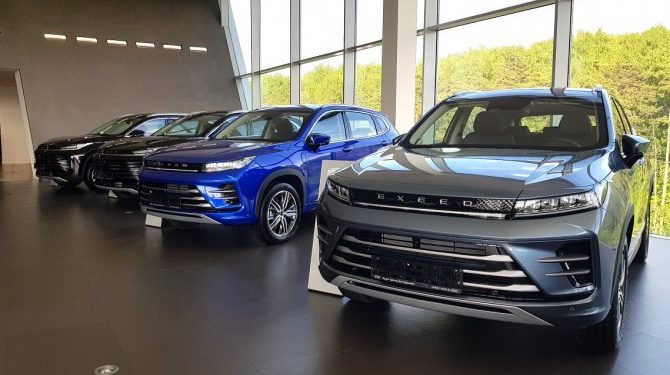 EXEED в сентябре 2022 года показал 7-кратный рыночный рост