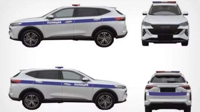 Haval F7 и F7x будут поставляться в силовые структуры России