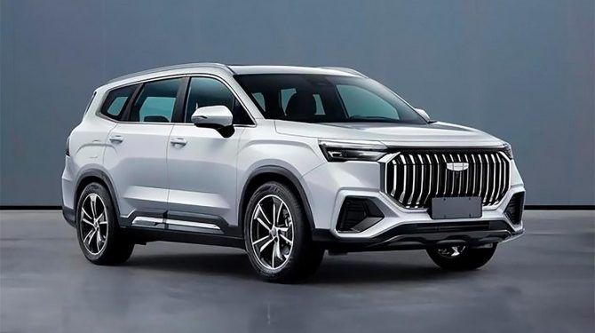 Geely представила семиместный кроссовер Haoyue L