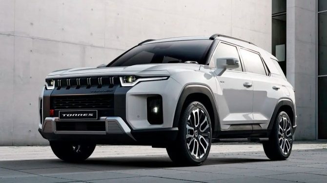 Кроссовер SsangYong Torres доступен к покупке в России
