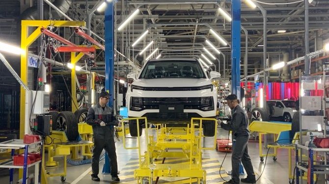 Названа предварительная стоимость кроссовера «Москвич 3»