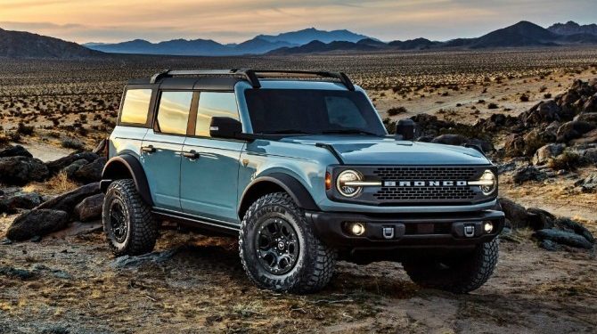 Новый Ford Bronco доступен для покупки в России