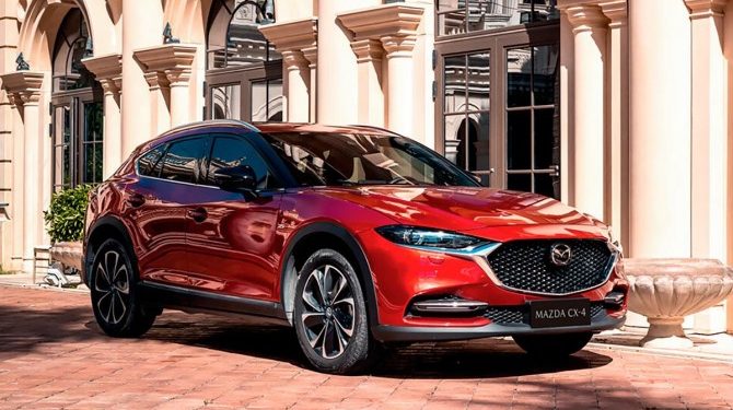 Российские дилеры Mazda привезли из Китая купе-кроссовер CX-4