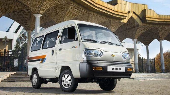 В России начались продажи микровэна Chevrolet Damas