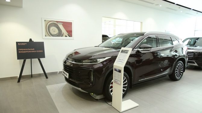 Внедорожник EXEED TXL остается бестселлером марки в России