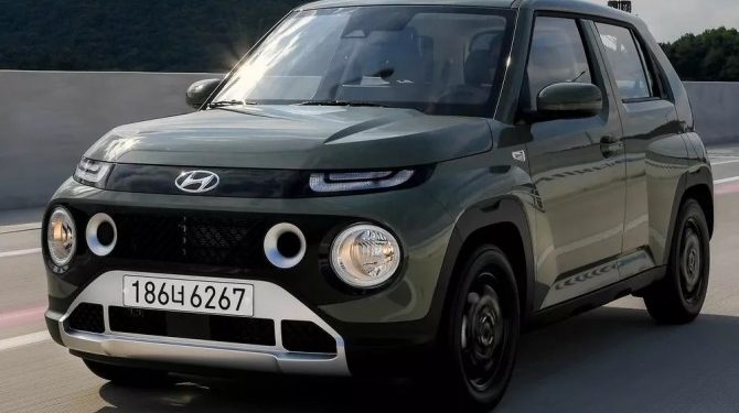 Субкомпактный кроссовер Hyundai Casper стал доступен для заказа в России