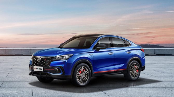 Changan СS85 Coupe доступен для заказа в России за 3,3 млн рублей