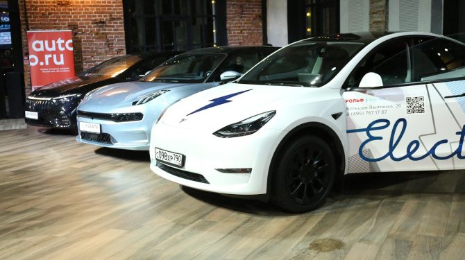 Число зарегистрированных электромобилей в России превысило 20 тысяч