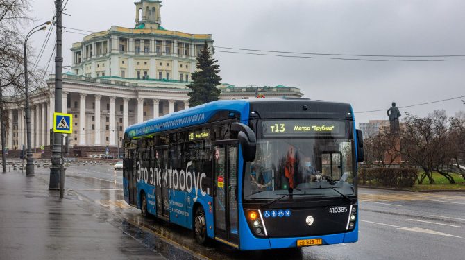 КАМАЗ заключил крупнейший контракт на поставку электробусов в Москву