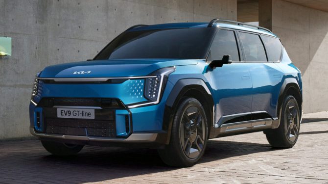 Kia представила флагманский электрокроссовер EV9