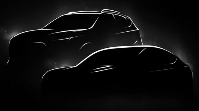 «Москвич» показал первое изображение двух новых моделей