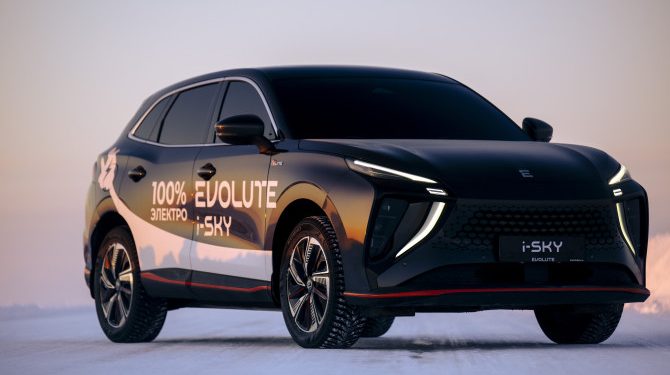 Evolute раскрыл комплектацию нового электрокроссовера i-SKY