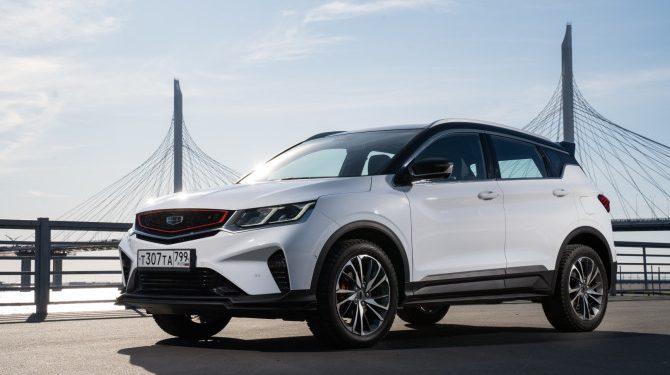 Geely Coolray в апреле 2023 года стал лидером рынка в сегменте SUV