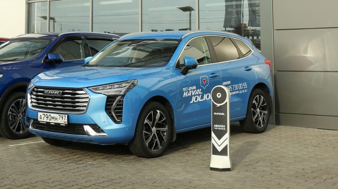 Haval Jolion стал самой продаваемой иномаркой в России за первую неделю мая