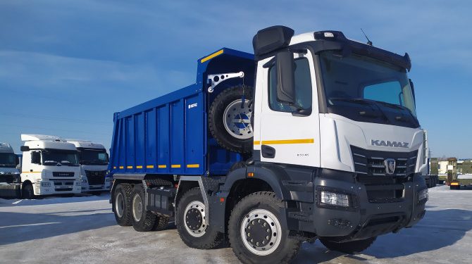 КАМАЗ выпустит новые самосвалы поколения К5