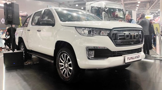 Пикап Foton Tunland возвращается на российский рынок